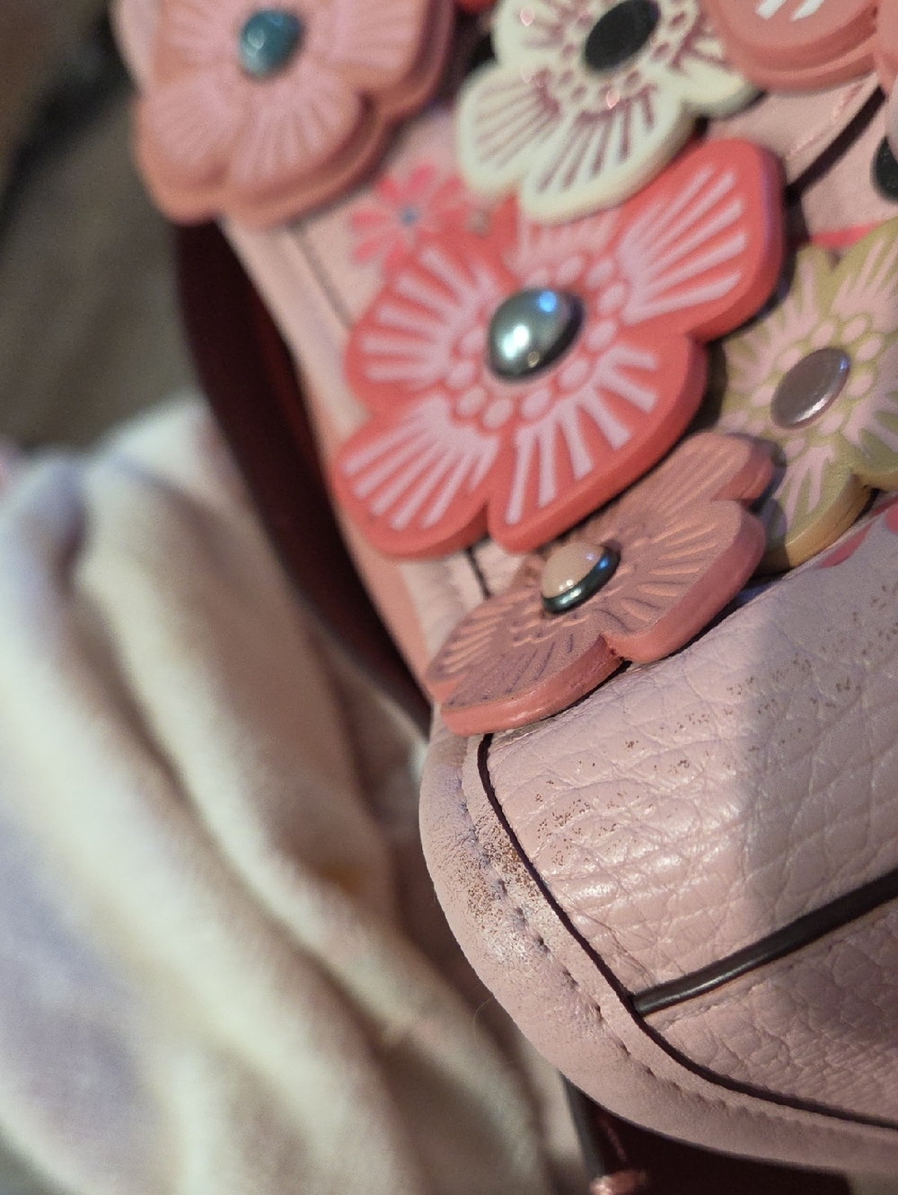 COACH Rogue 25 with Tea Rose Cherry Blossom Japan Exclusive 67690 PRICE FIRM!!!! - Picture 10 of 10